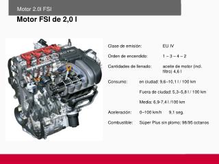 Motor FSI de 2,0 l