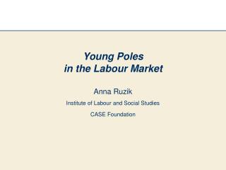 Young Poles in the Labour Market