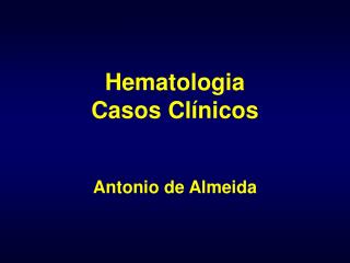 Hematologia Casos Clínicos