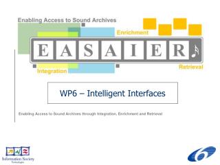 WP6 – Intelligent Interfaces