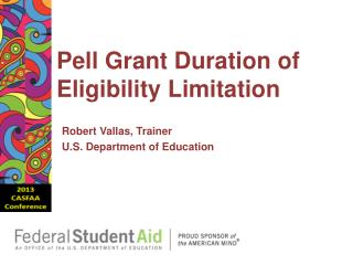 Pell Grant Duration of Eligibility Limitation