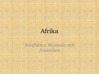 Afrika