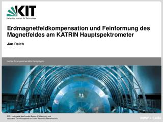 Erdmagnetfeldkompensation und Feinformung des Magnetfeldes am KATRIN Hauptspektrometer