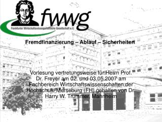 Fremdfinanzierung – Ablauf – Sicherheiten