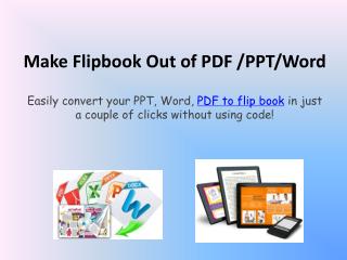 Great Features of PDF Flipbooks Made by Kvisoft