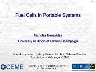 Fuel Cells in Portable Systems