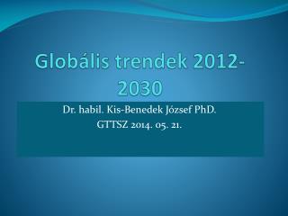 Globális trendek 2012-2030