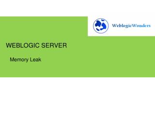 WEBLOGIC SERVER