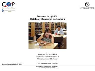 Encuesta de opinión: Hábitos y Consumo de Lectura