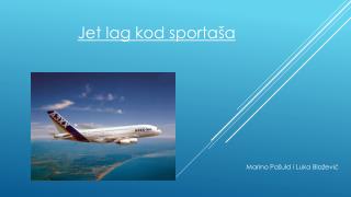 Jet lag kod sportaša