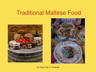 Traditional Maltese Food