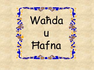 Waħda u Ħafna