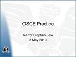 OSCE Practice