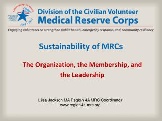 Sustainability of MRCs