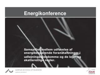 Energikonference