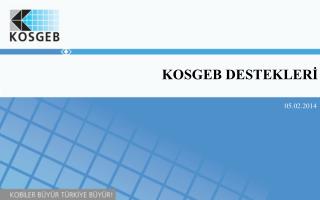 KOSGEB DESTEKLERİ