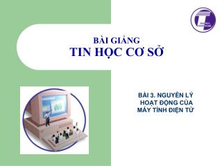 BÀI GIẢNG TIN HỌC CƠ SỞ