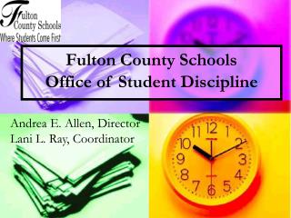 Fulton County Schools Office of Student Discipline