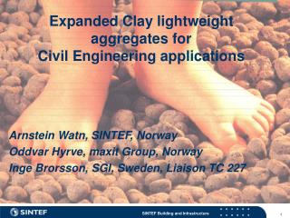 Expanded Clay lightweight aggregates for Civil Engineering applications