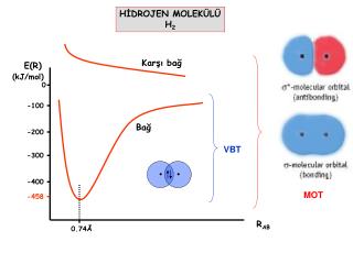 H İDROJEN MOLEKÜLÜ H 2