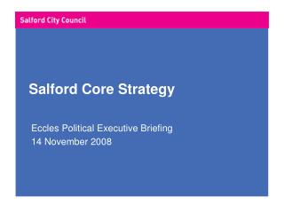 Salford Core Strategy