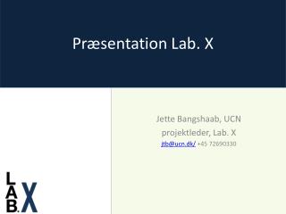 Præsentation Lab. X