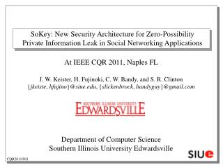 SoKey: New Security Architecture for Zero-Possibility