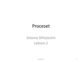 Proceset