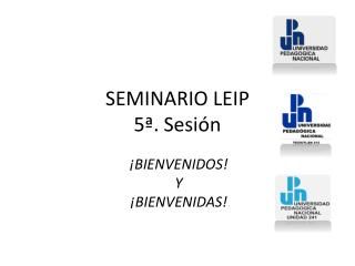 SEMINARIO LEIP 5ª. Sesión