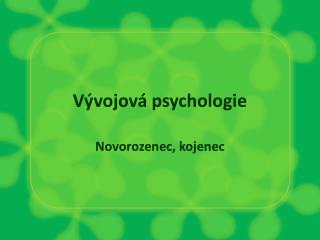 Vývojová psychologie