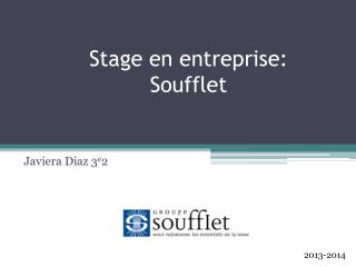 Stage en entreprise: Soufflet