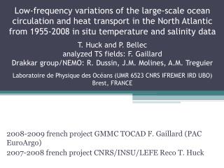 2008-2009 french project GMMC TOCAD F. Gaillard (PAC EuroArgo) ‏