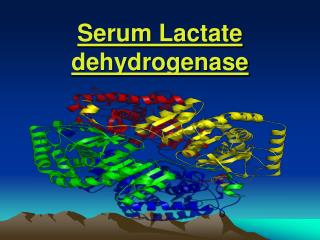 Serum Lactate dehydrogenase