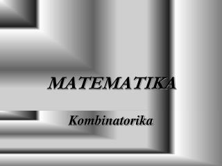 MATEMATIKA