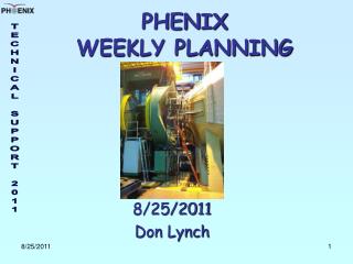 PHENIX WEEKLY PLANNING