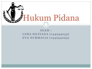 Hukum Pidana