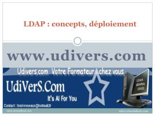LDAP : concepts, déploiement
