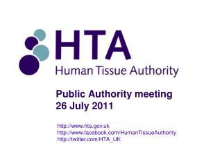 Public Authority meeting 26 July 2011