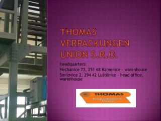 Thomas Verpackungen Union s.r.o.