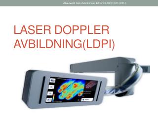 Laser doppler avbildning(LDPI)