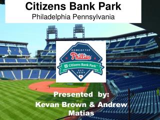 Citizens Bank Park Philadelphia Pennsylvania