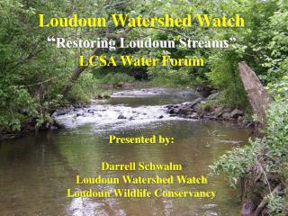 Loudoun Watershed Watch