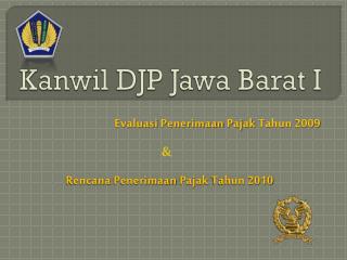 Kanwil DJP Jawa Barat I