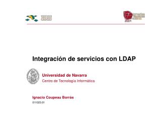 Integración de servicios con LDAP