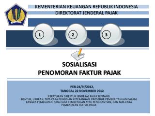 PER-24/PJ/2012, TANGGAL 22 NOVEMBER 2012