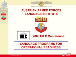 2008 BILC Conference
