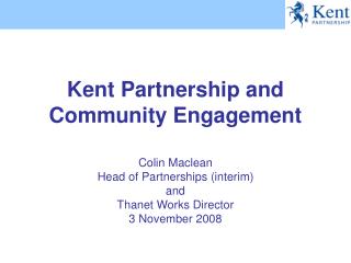 Kent Partnership and Community Engagement