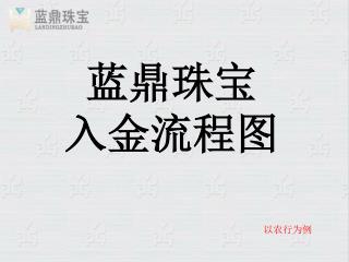 蓝鼎珠宝 入金流程图