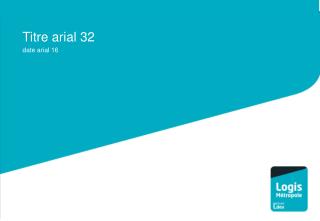 Titre arial 32 date arial 16