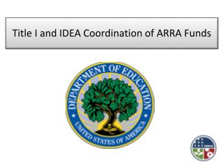 Title I and IDEA Coordination of ARRA Funds